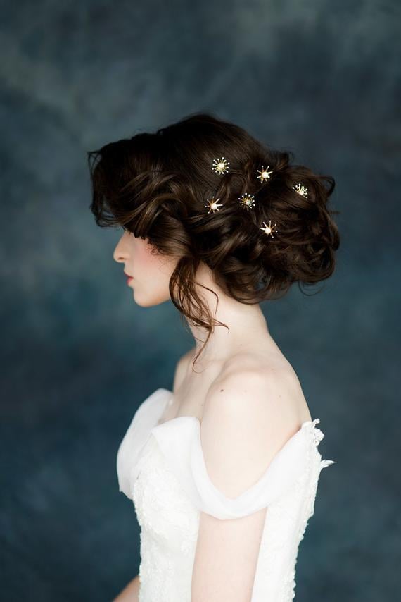 Celestial Star Hair Pins