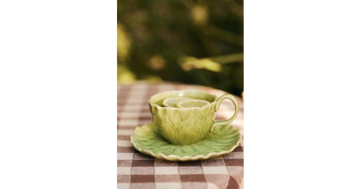 Lilypad Teacup and Saucer Set