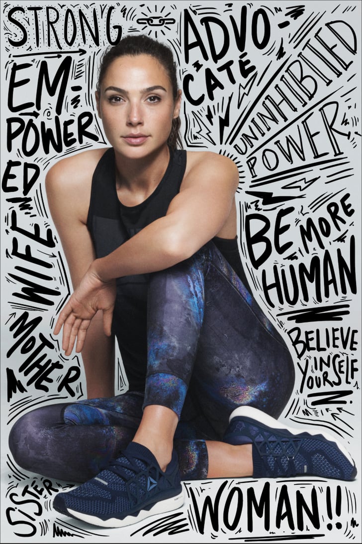 Gal Gadot | Danai Gurira, Gal Gadot, and More Let Intentions in Reebok's New Campaign | POPSUGAR Fitness 5
