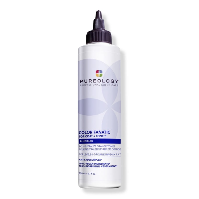 For Blondes and Brunettes: Pureology Color Fanatic Top Coat + Tone