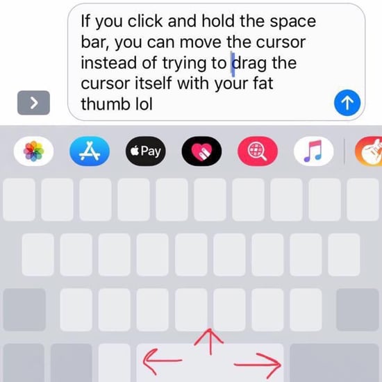 iPhone Space Bar Hack