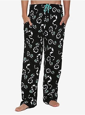 Beetlejuice Sandworm Print Pajamas