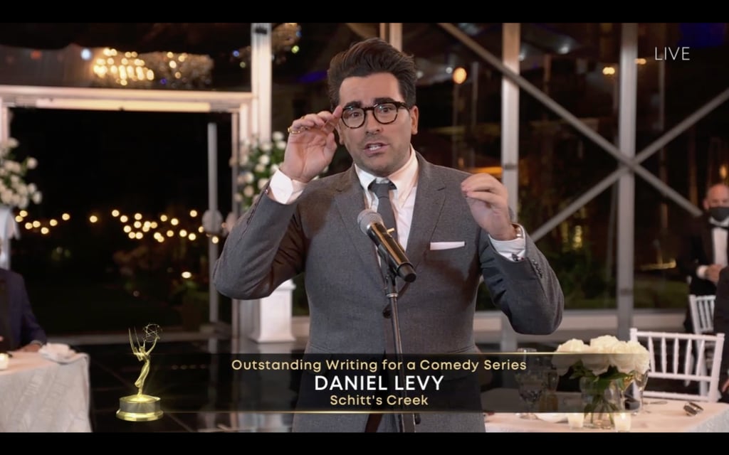 Dan Levy Honors David Rose With 2020 Emmys Outfit