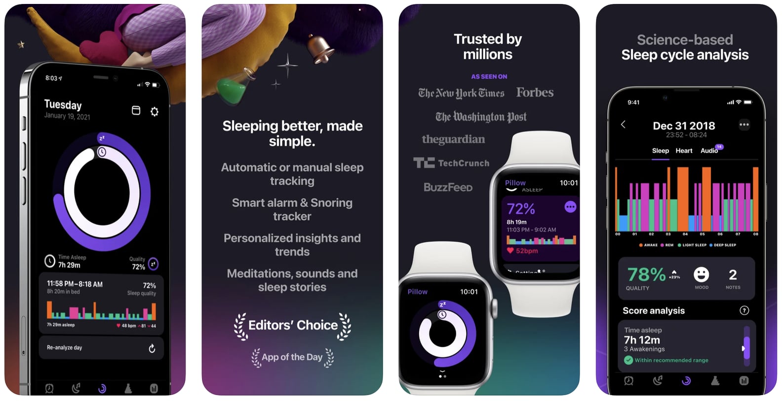 10 Best SleepTracking Apps For Apple Watch POPSUGAR Fitness
