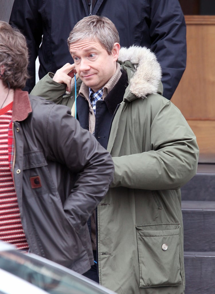 Sherlock Season 3 Filming Pictures