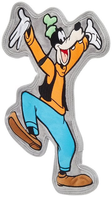 Goofy Flat Plush Squeaky Dog Toy