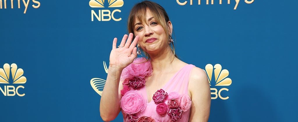Kaley Cuoco's Pink Emmys Dress | Photos