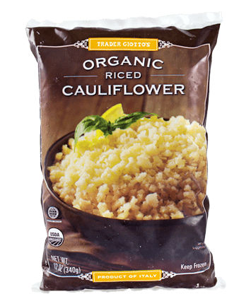 Trader Joe's Organic Riced Cauliflower