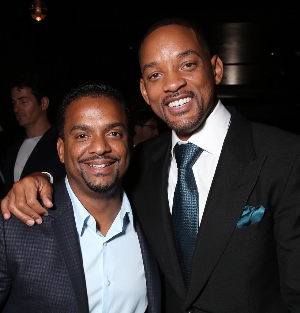 Will Smith and Alfonso Ribeiro at Concussion Premiere 2015