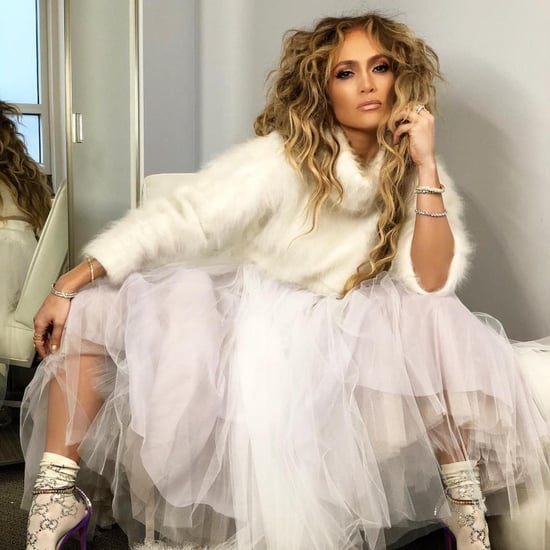Jennifer Lopez Gucci Socks With Crystals