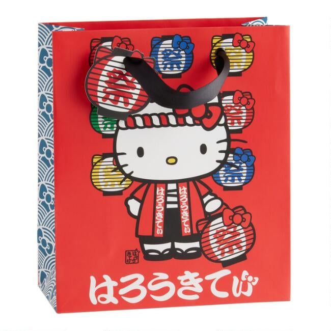 Small Hello Kitty Omatsuri Gift Bag Set