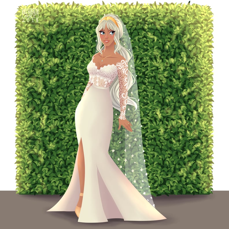 Can't Take Your Eyes Off of Kida's Gown? Same.