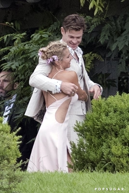 Chris Hemsworth and Elsa Pataky at Brother's Wedding 2018