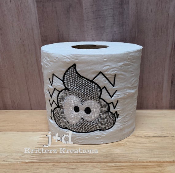 Halloween Embroidered Toilet Paper