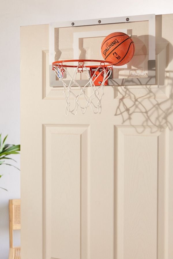 Spalding Nba Slam Jam Over The Door Mini Basketball Hoop Backboard