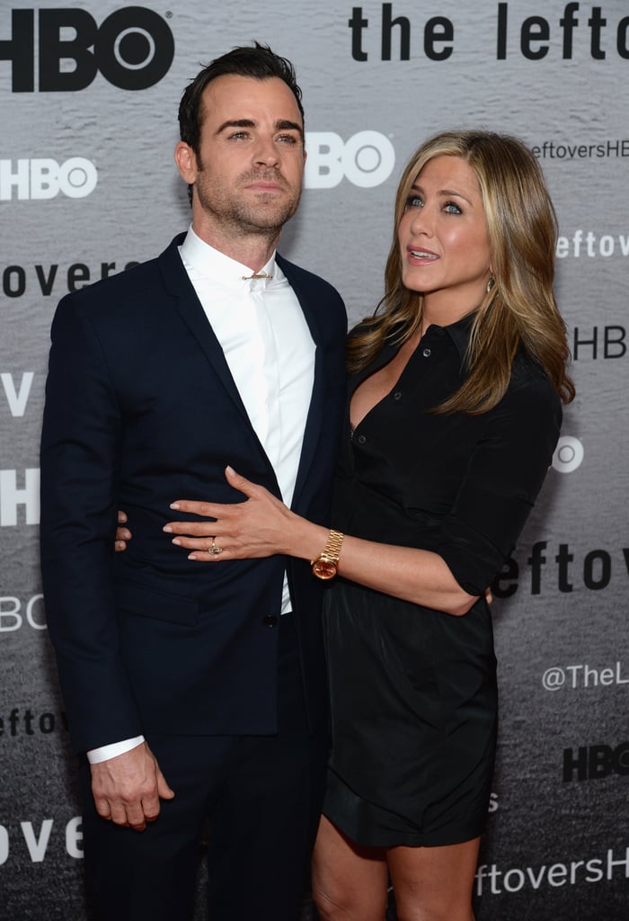 Justin Theroux and Jennifer Aniston The Leftovers Premiere