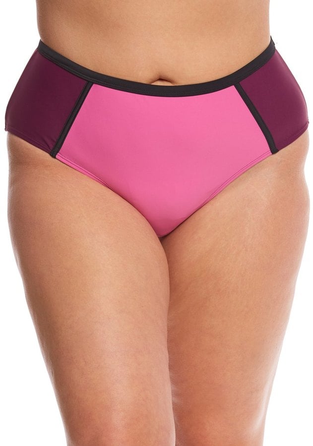Paramour Neo Colorblock High Waisted Bikini Bottom