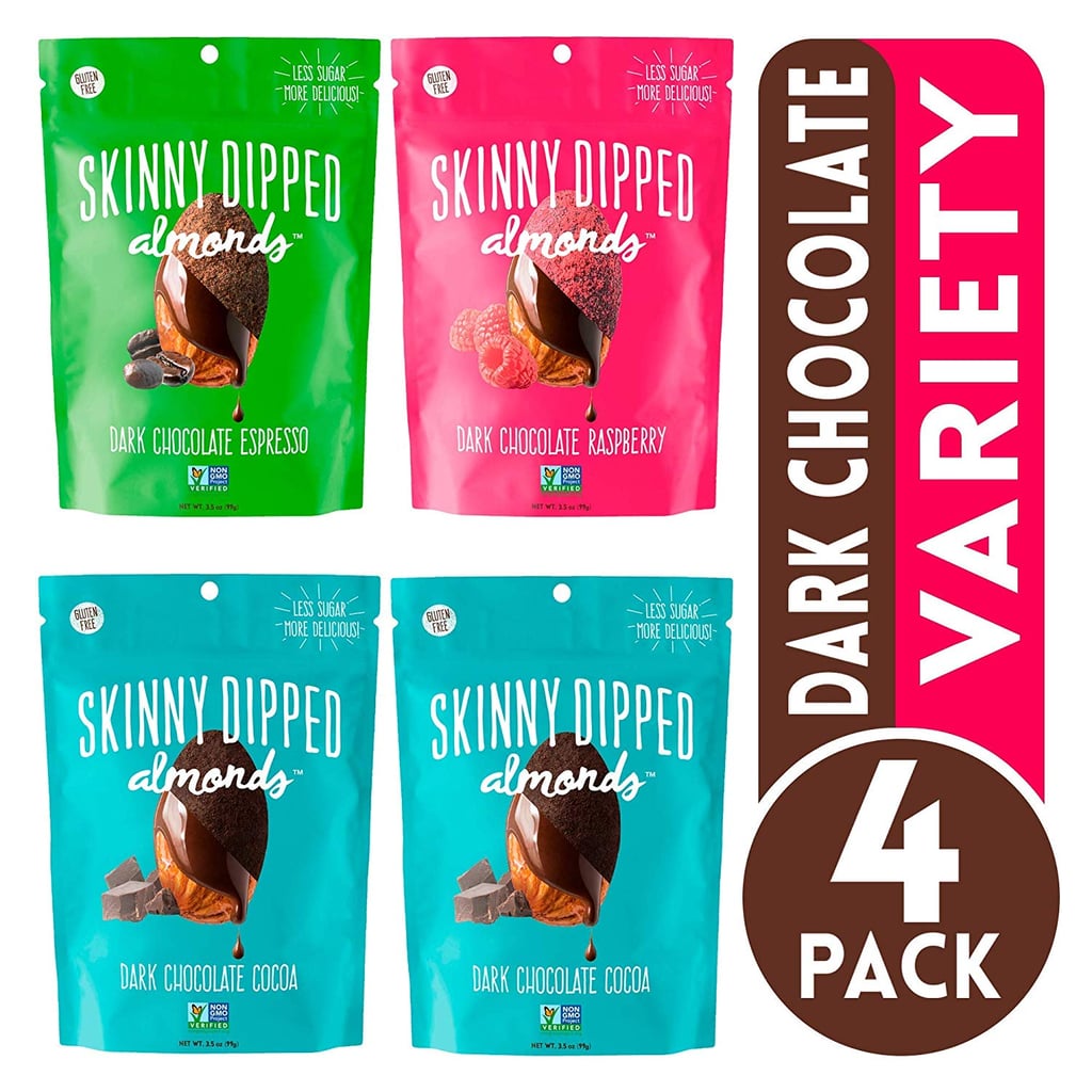 Skinny Dipped Almonds Dark Chocolate Covered Almonds Best LowSugar