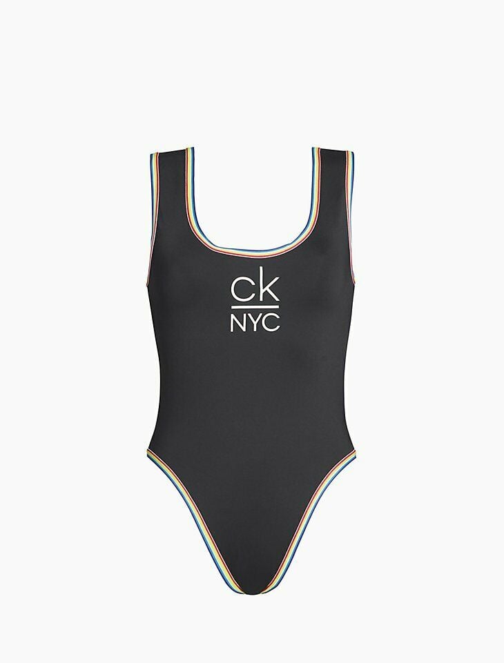 Calvin Klein NYC Pride Scoop Neck One-Piece