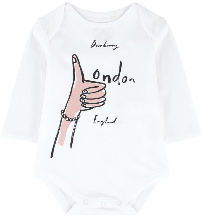 Burberry Graphic onesies