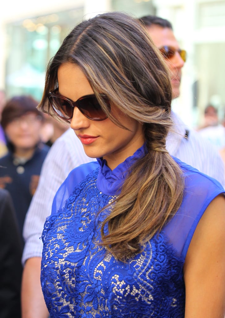 A side ponytail doesn't have to skew childish. | Ponytail ...