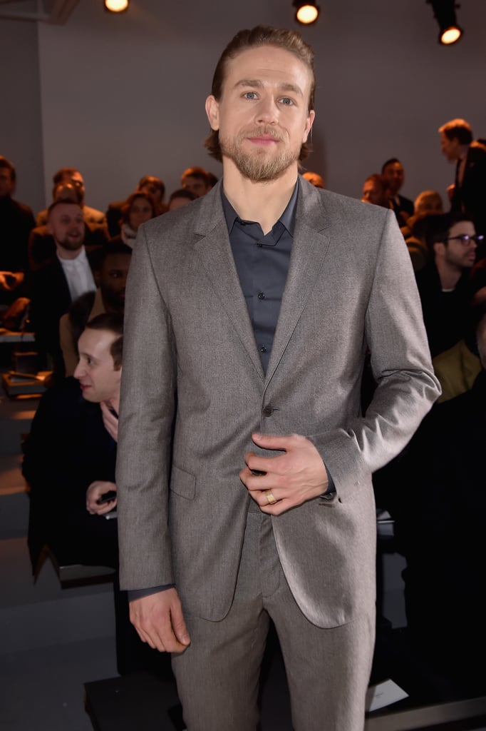 Charlie Hunnam at Milan Fashion Week 2015 | Pictures