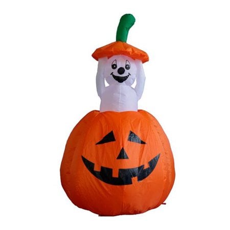 Pumpkin Ghost Decoration 18 Inflatable Halloween Decorations
