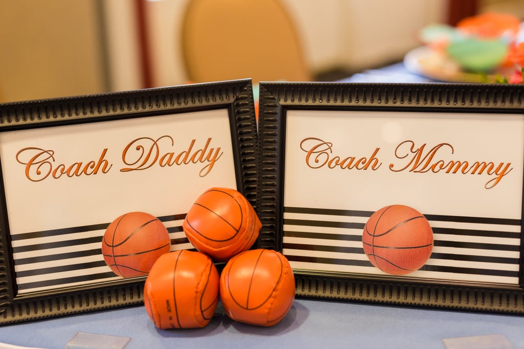 Basketball-Themed Baby Shower Ideas