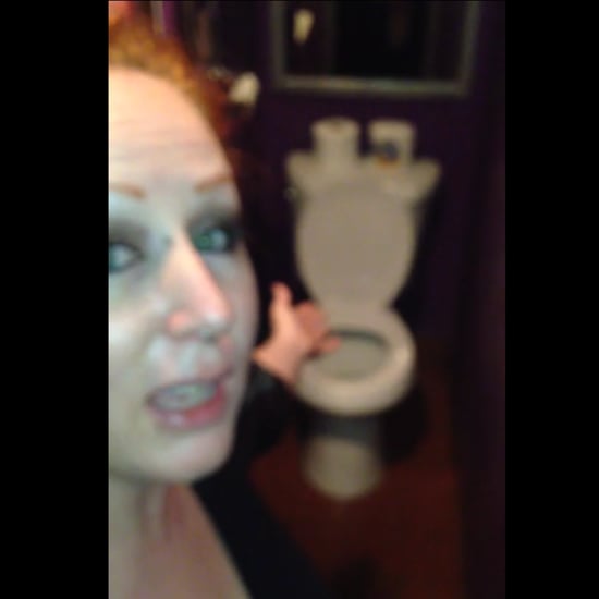 2-Way Mirror in Bar Bathroom