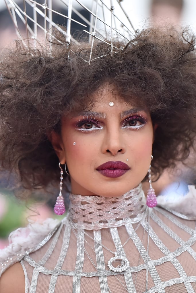 Priyanka Chopra Hair and Makeup at Met Gala 2019