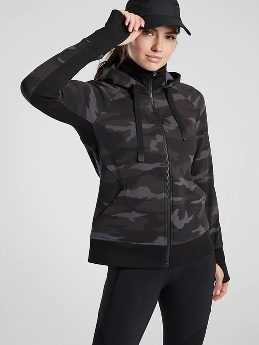 Athleta triumph printed hoodie clearance