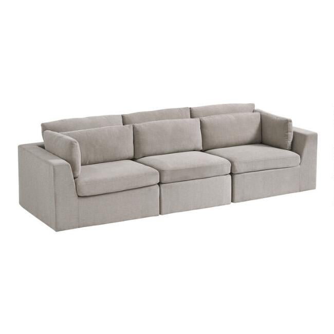 Emmett 3 Piece Modular Sofa