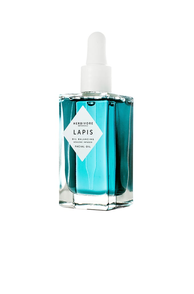 Why you need it: Keep acne-prone skin hydrated in the Winter thanks to this anti-inflammatory and antibacterial oil. Also, the bottle begs to be Instagrammed.
Herbivore Botanicals Lapis Facial Oil ($72)