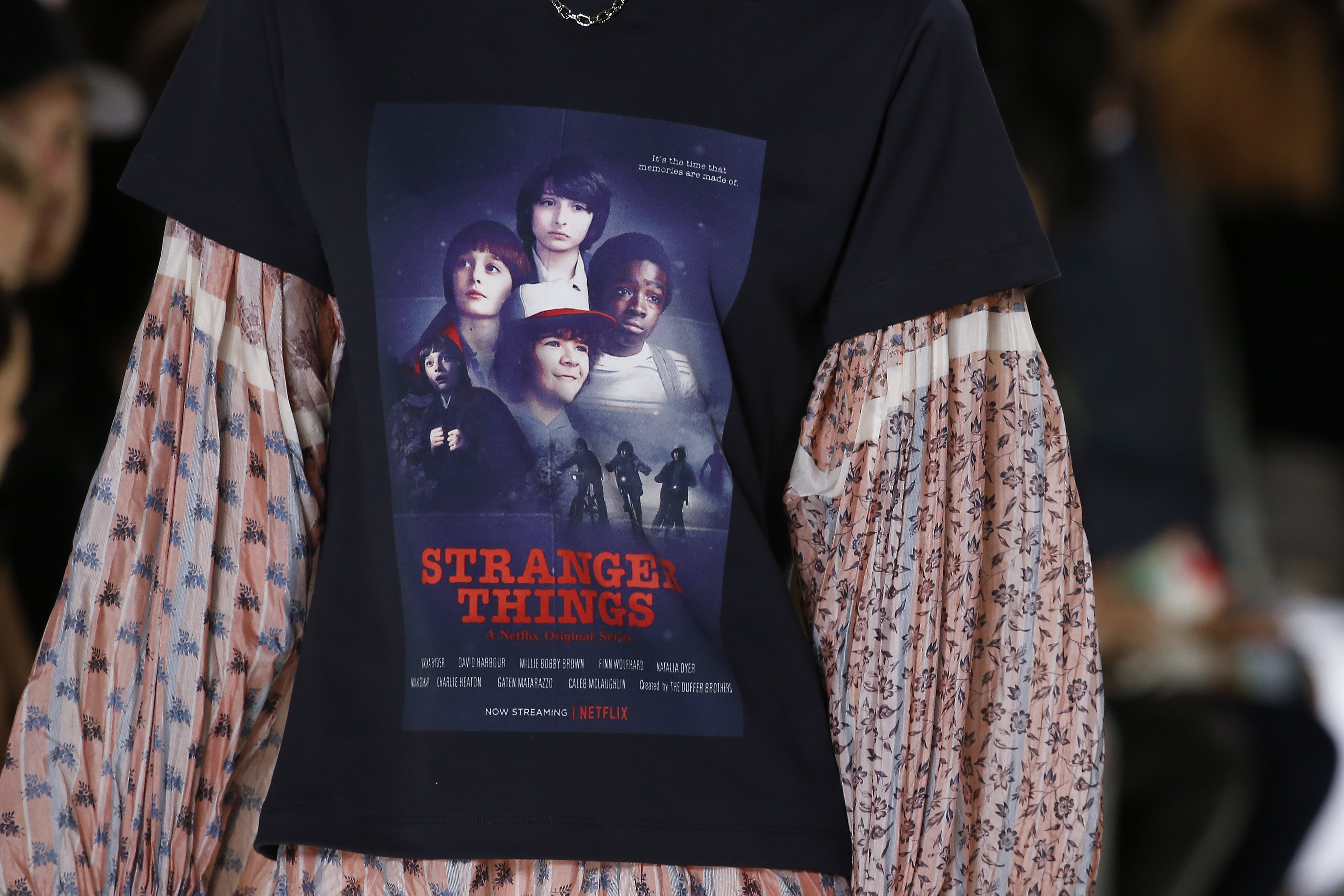 Louis Vuitton Just Sent a Stranger Things T-Shirt Down the Runway