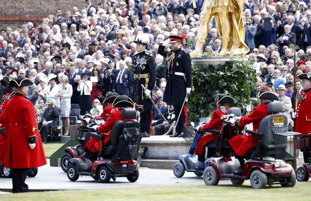 Prince Harry at the Founder's Day Parade June 2019