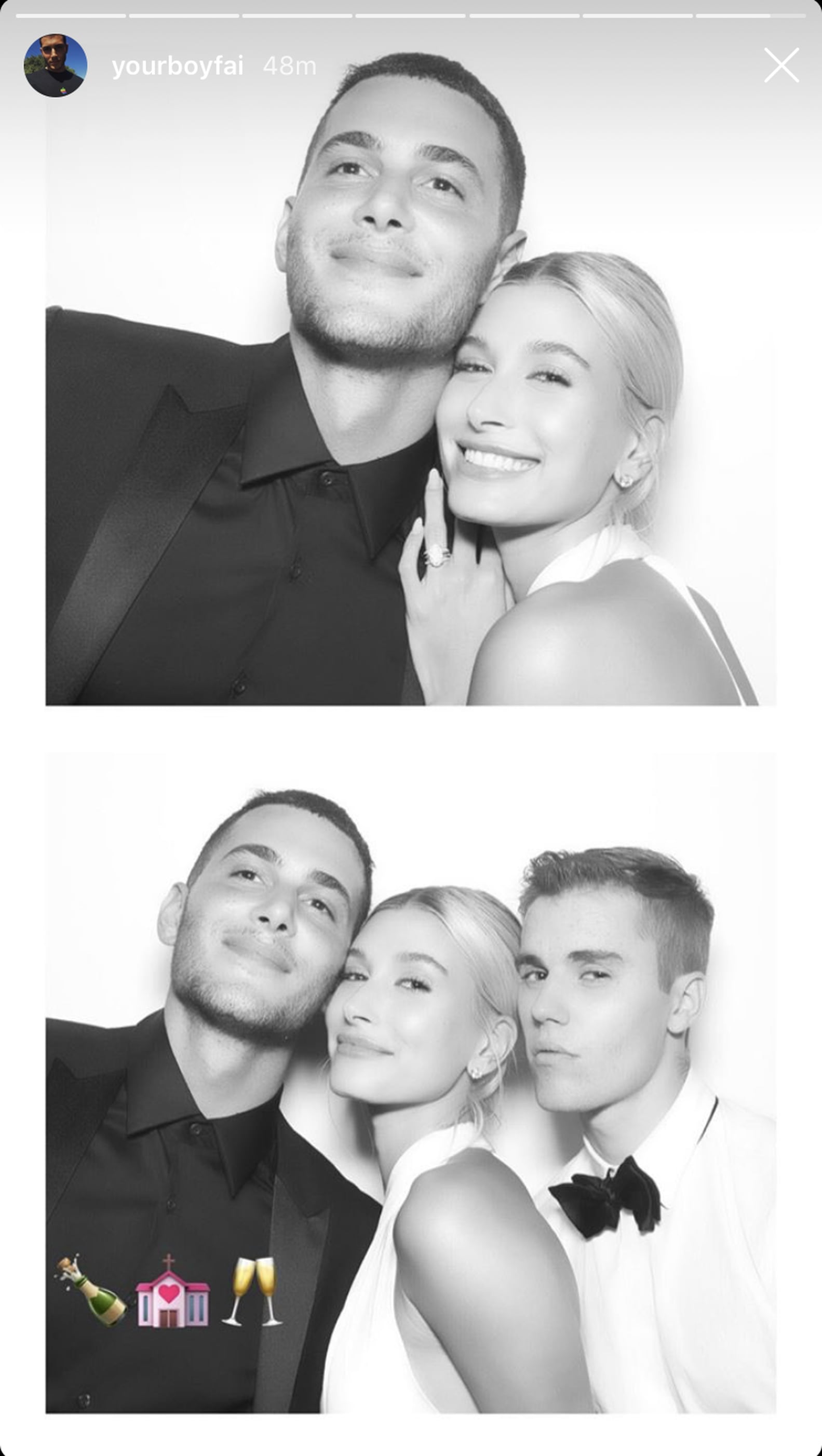 Justin Bieber and Hailey Baldwin's Wedding Guests' Outfits PS Fashion