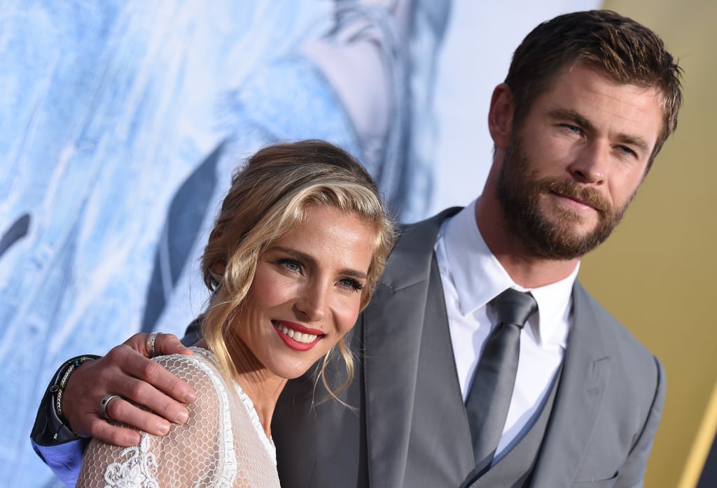 Cute Pictures of Chris Hemsworth and Elsa Pataky