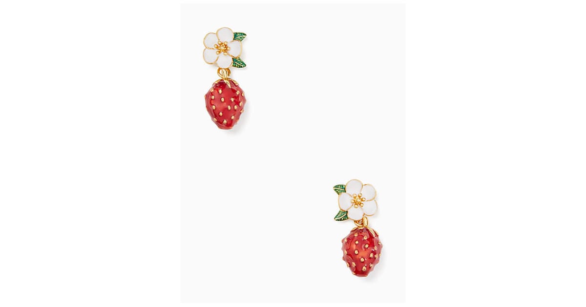 Kate Spade Picnic Perfect Strawberry Drop Earrings Kate Spade Spring