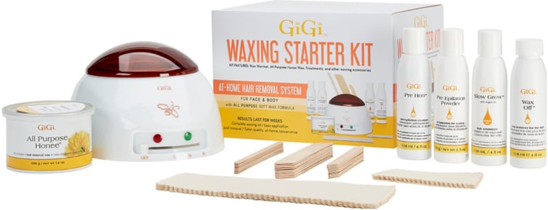For easy hair removal at home: Gigi At Home Beginner Waxing Starter Kit
