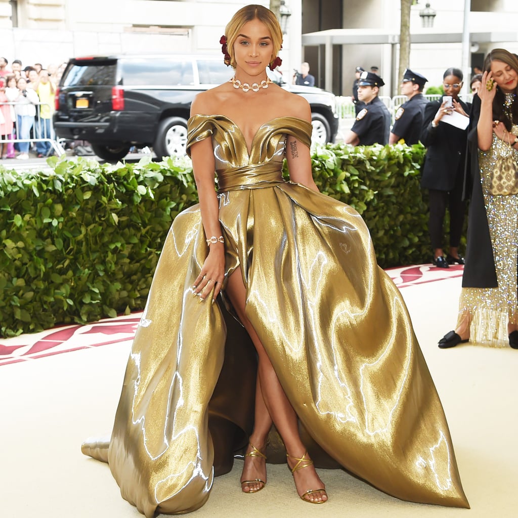 Jasmine Sanders Met Gala Dress 2018 Popsugar Fashion