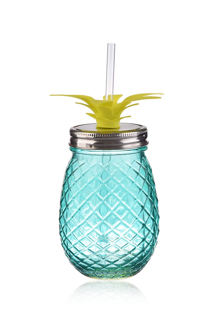 16-oz. Pineapple Glass Sipper ($20)