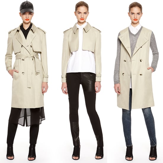 DKNY Convertible Trench Coat