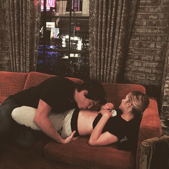 Ashley Benson and Tyler Blackburn Instagram Pictures