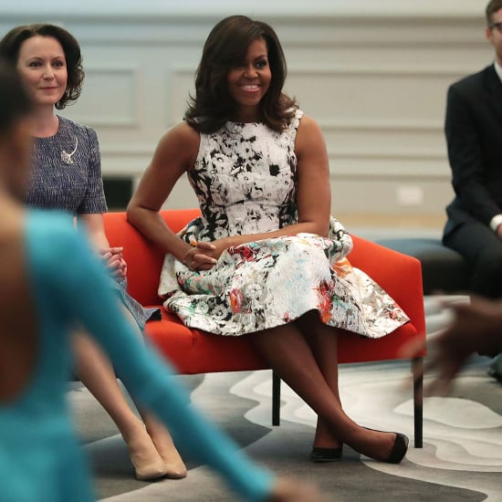 Michelle Obama's Dress While Visiting the Renwick Gallery