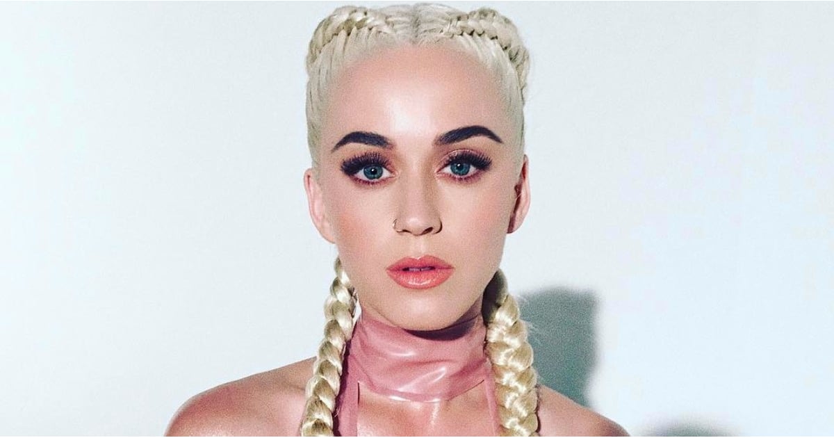 Katy Perry Blonde Braids Controversy  April 2017 