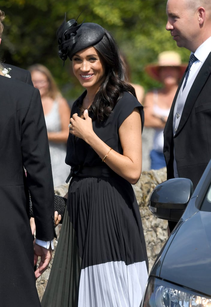 Prince Harry and Meghan Markle at Friend's Wedding 2018