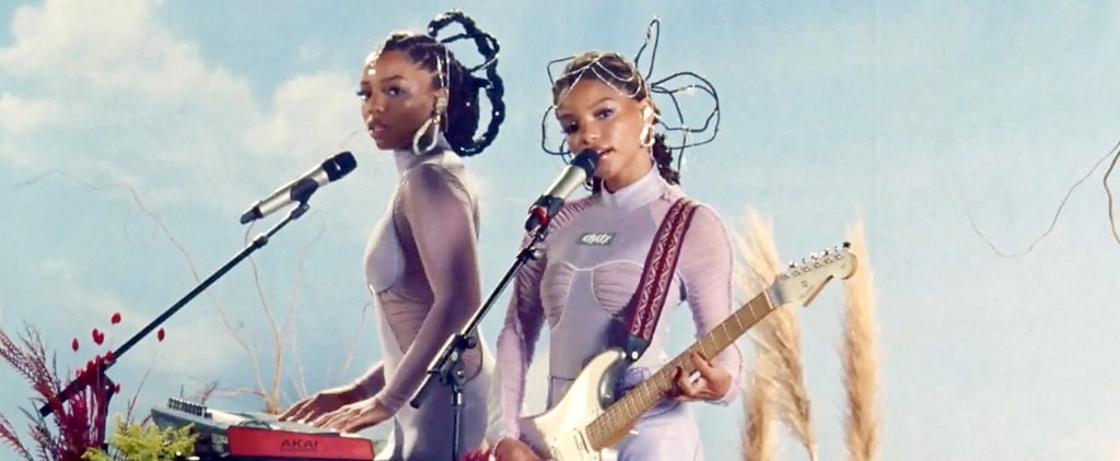 See Chloe x Halle's Purple Billboard Women in Music Outfits