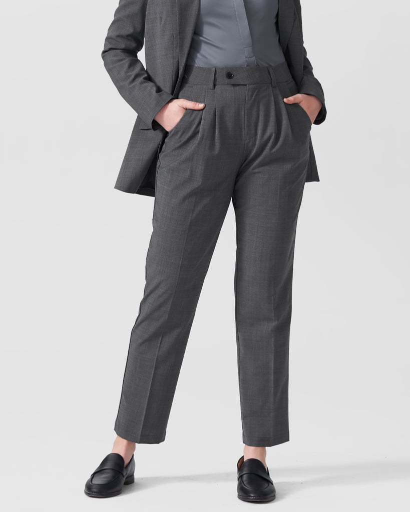 Silvia Slim Cut Wool Trousers