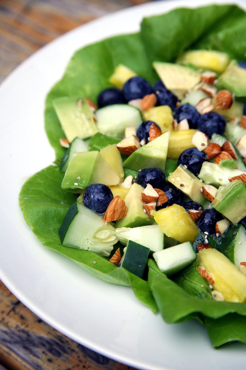 Flat Belly Salad With Chia Seed Dressing