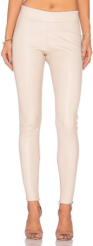 MLML Leather Seamed Legging ($554)